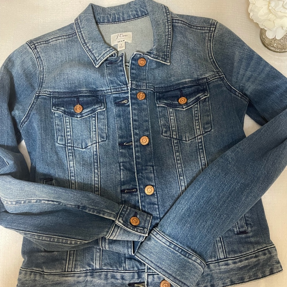 J Crew jean jacket - S - like new